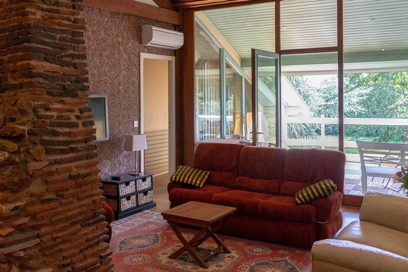 Le salon côté terrasse