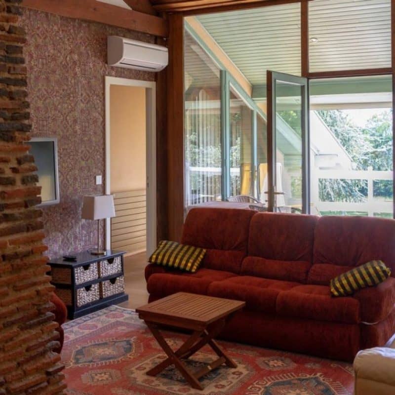 Le salon côté terrasse